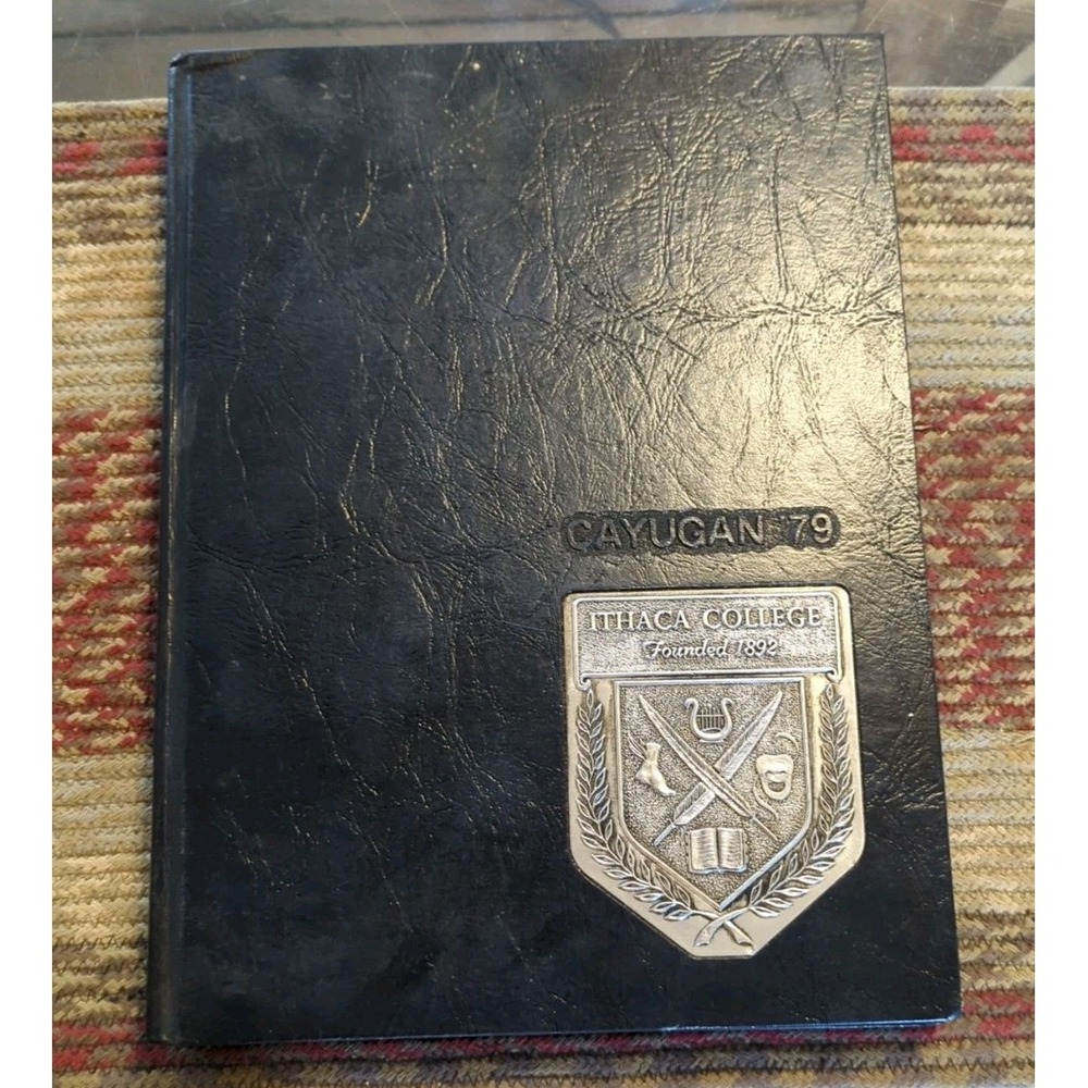 Vintage 1979 Cayugan Ithaca College Ithaca NY Yearbook Volume 86